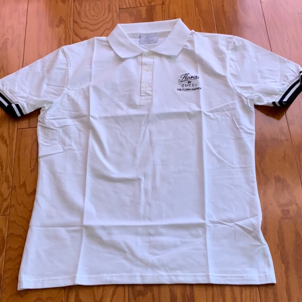 Gucci Men’s Short Sleeve XL Promotional Shirt White